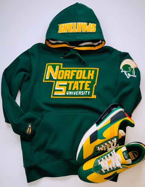 Norfolk State Spartans Letterman Hoodie