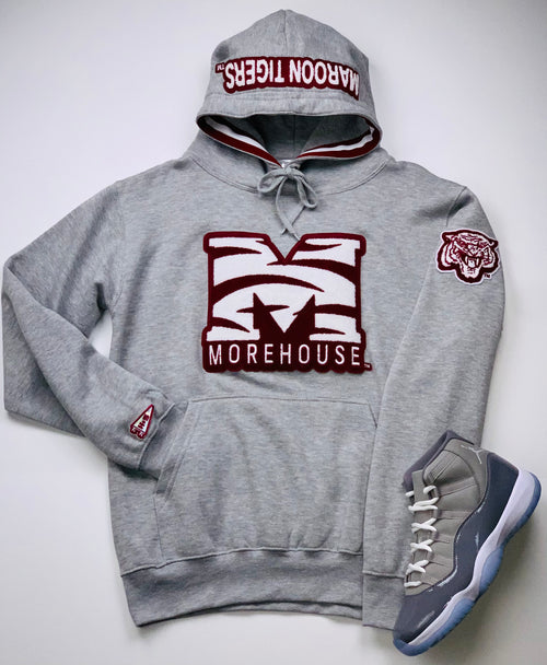 Morehouse Maroon Tigers Letterman Hoodie